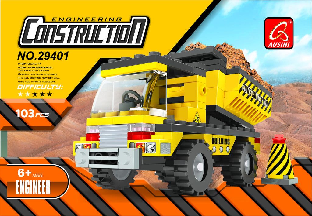 AUSİNİ İNŞAAT SET 115 PARÇA BLOKLAR KL.72