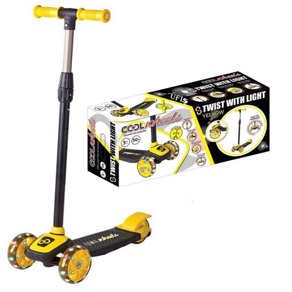 TWİST IŞIKLI SCOOTER SARI