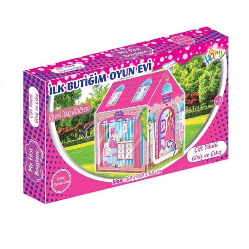 HOMY İLK BUTİĞİM OYUN EVİ ÇADIR KL.18