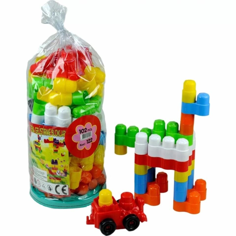 102 PARÇA İRİ TAŞLI LEGO KL.30