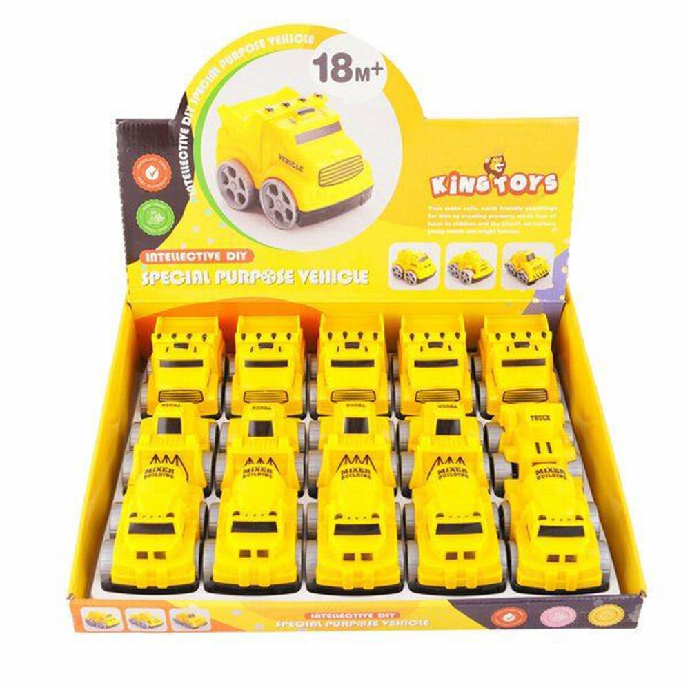 KİNG TOYS MİNİ İNŞAAT ARAÇLARI PK:15 KL.180