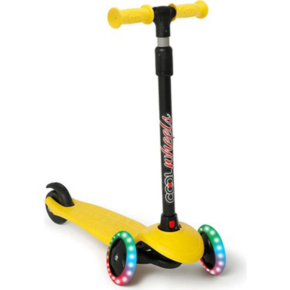 COOL WHEELS SARI IŞIKLI STAR SCOOTER KL.8