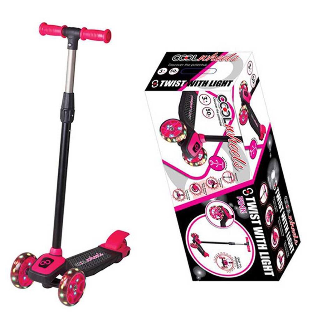TWİST IŞIKLI SCOOTER PEMBE KL.8