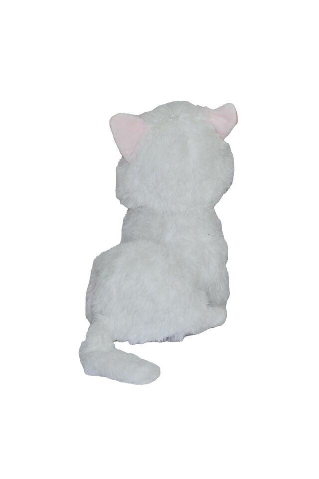 33 CM SESLİ KEDİ PELUŞ KL.48