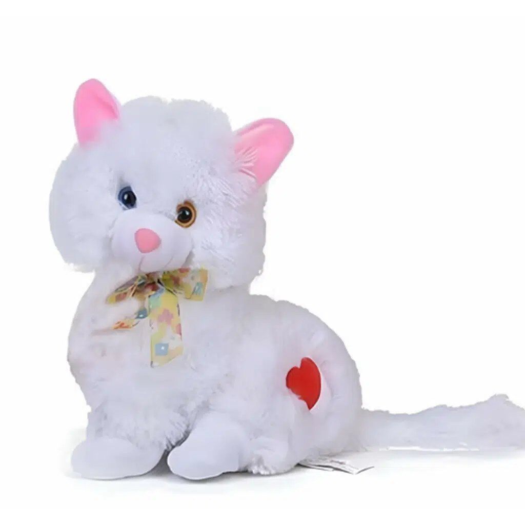 33 CM SESLİ KEDİ PELUŞ KL.48
