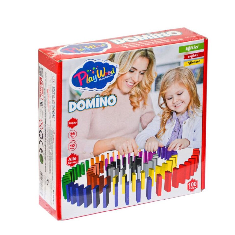 KUTUDA AHŞAP DOMİNO OYUNU KL.24