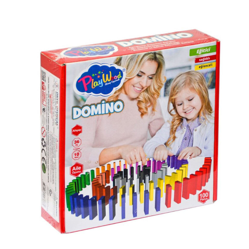 KUTUDA AHŞAP DOMİNO OYUNU KL.24