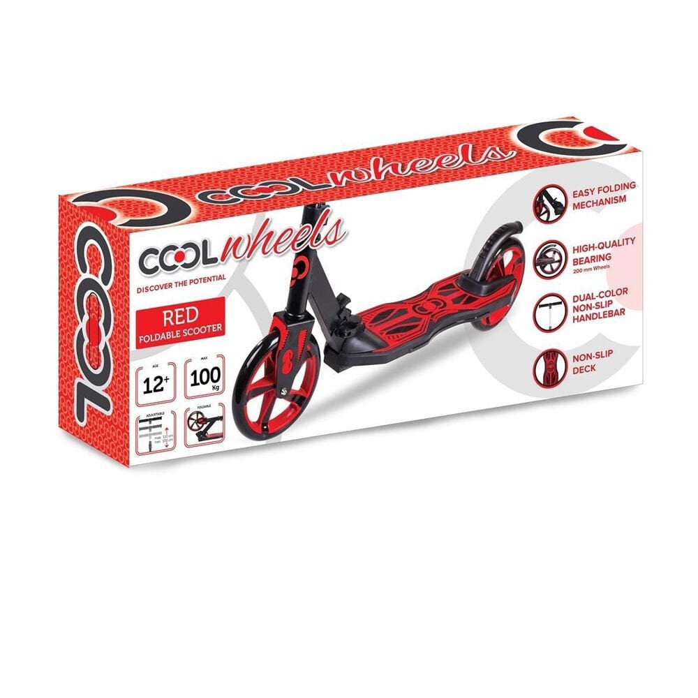 COOL WHEELS 12+ KIRMIZI SCOOTER KL.4