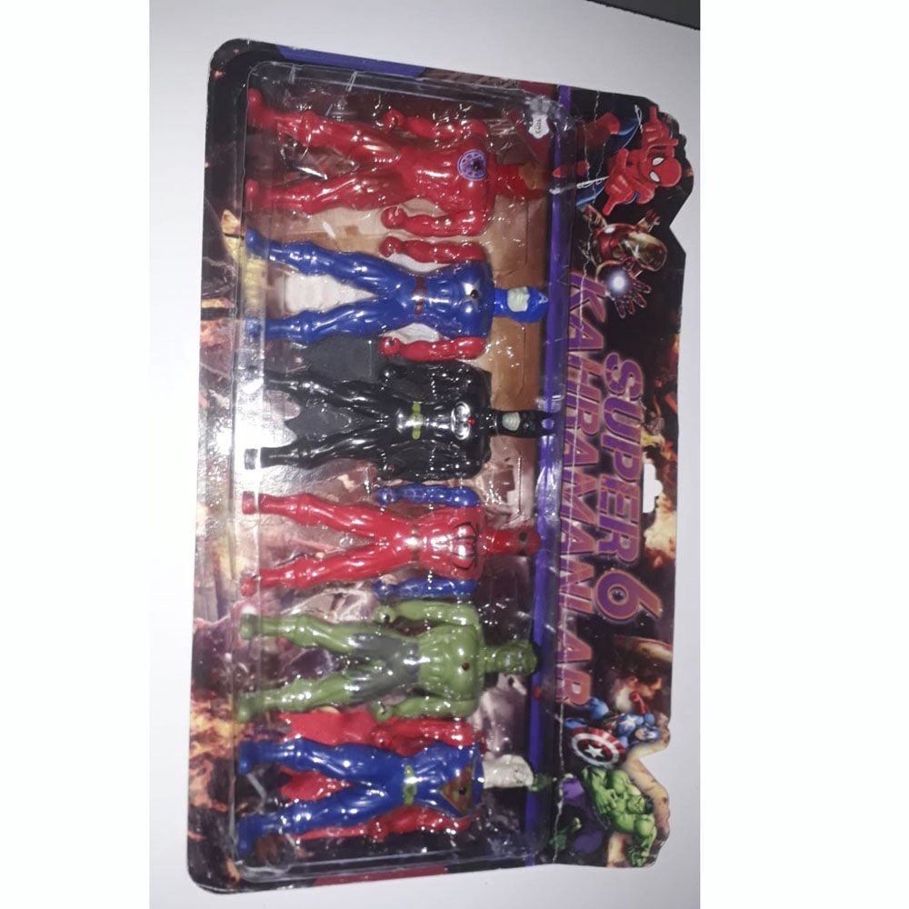 KARTELADA 6 LI KAHRAMAN SET KL.54