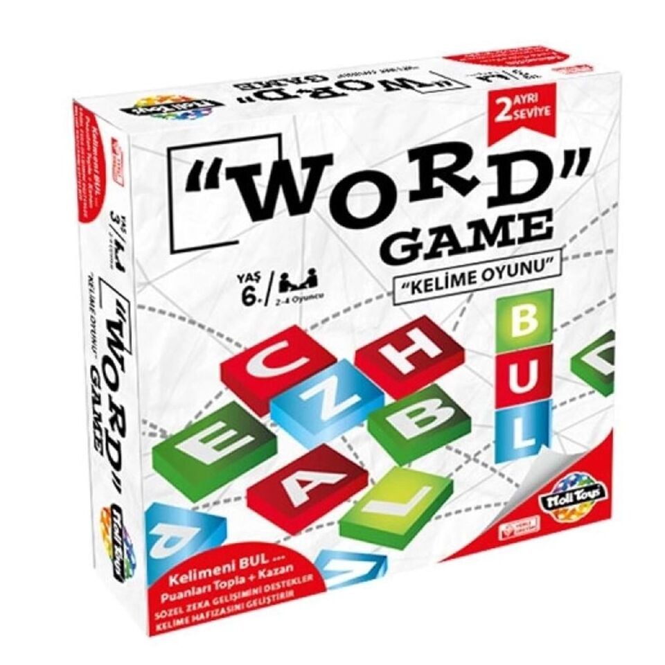 WORDX AHŞAP KELİME OYUNU KL.60