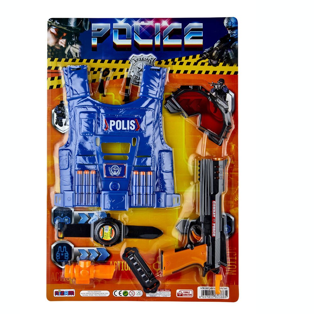 ÇELİK YELEKLİ POLİS SETİ (KL:32)