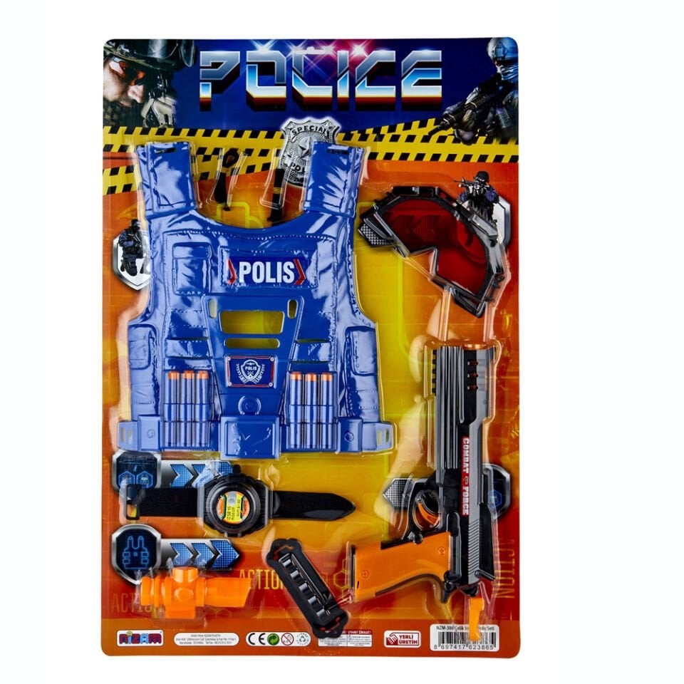 ÇELİK YELEKLİ POLİS SETİ (KL:32)
