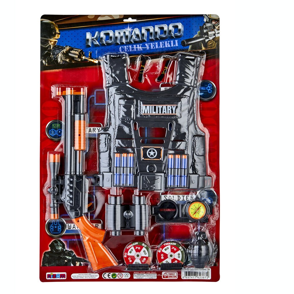 ÇELİK YELEKLİ KOMANDO SETİ (KL:32)