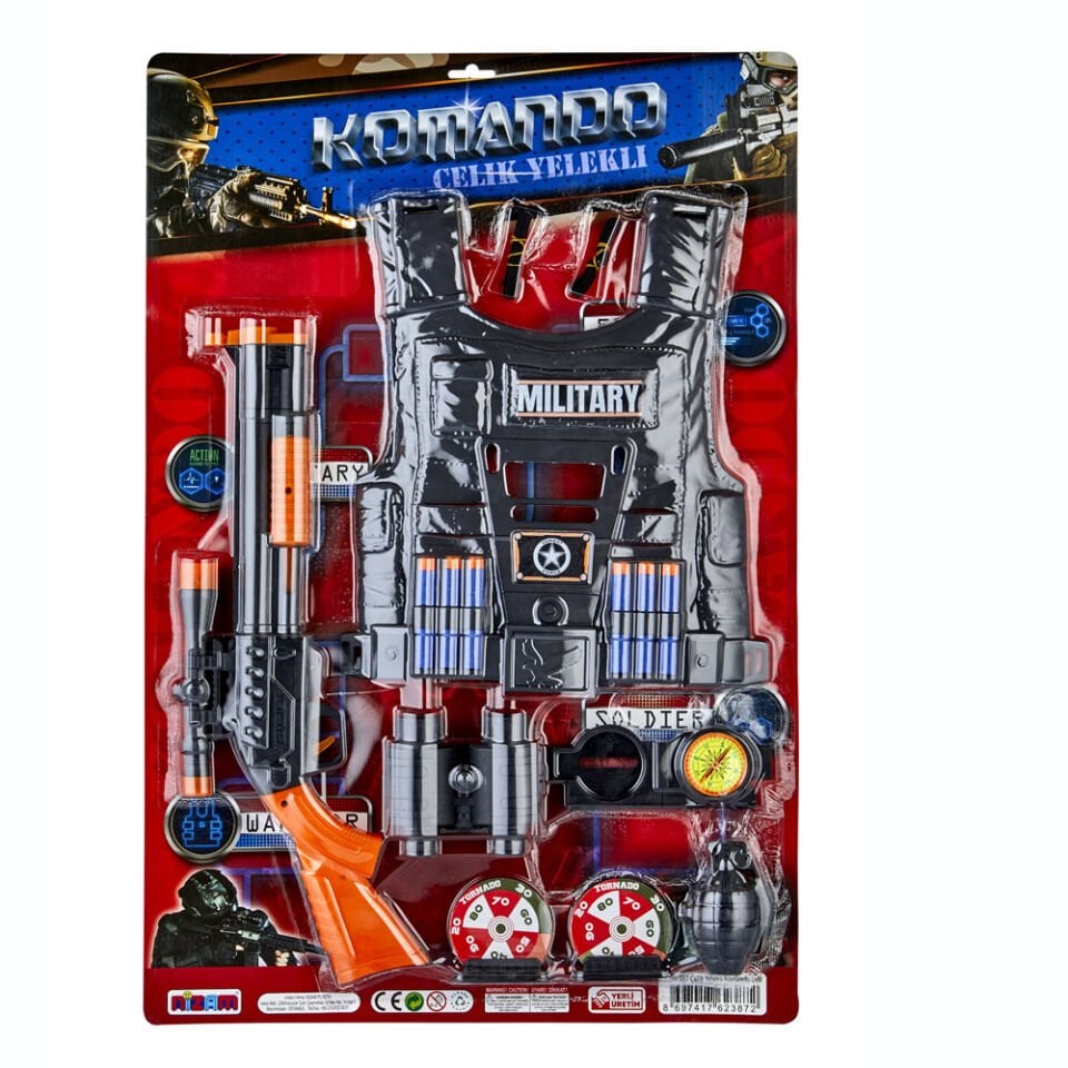 ÇELİK YELEKLİ KOMANDO SETİ (KL:32)