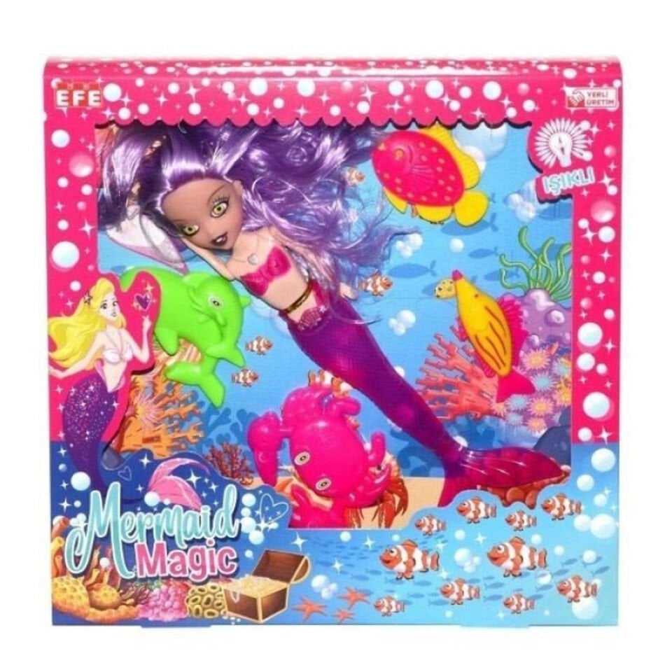 MERMAİD MAGİC IŞIKLI DENİZ KIZI BEBEK KL.64