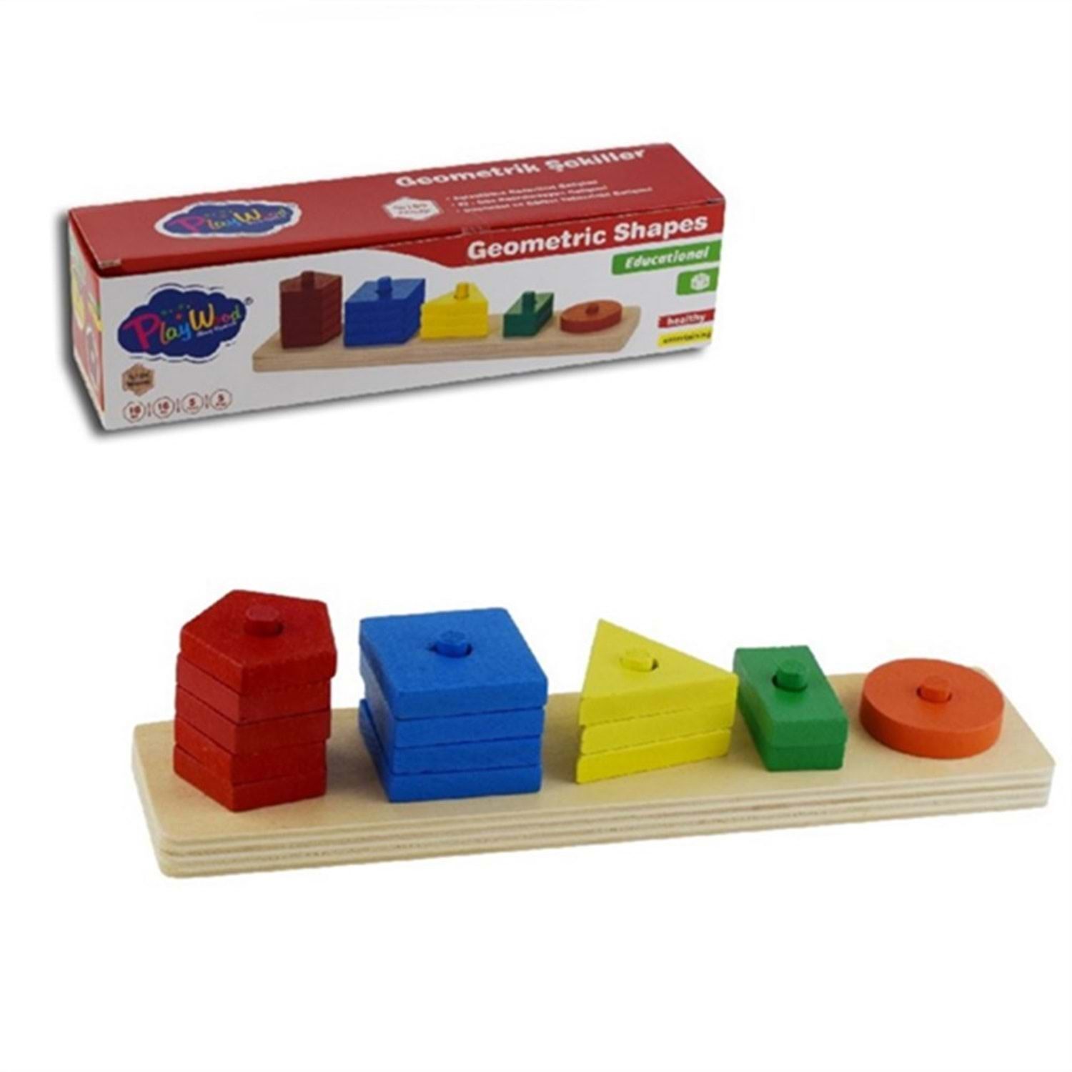 KUTUDA AHŞAP GEOMETRİK ŞEKİLLER KL.24