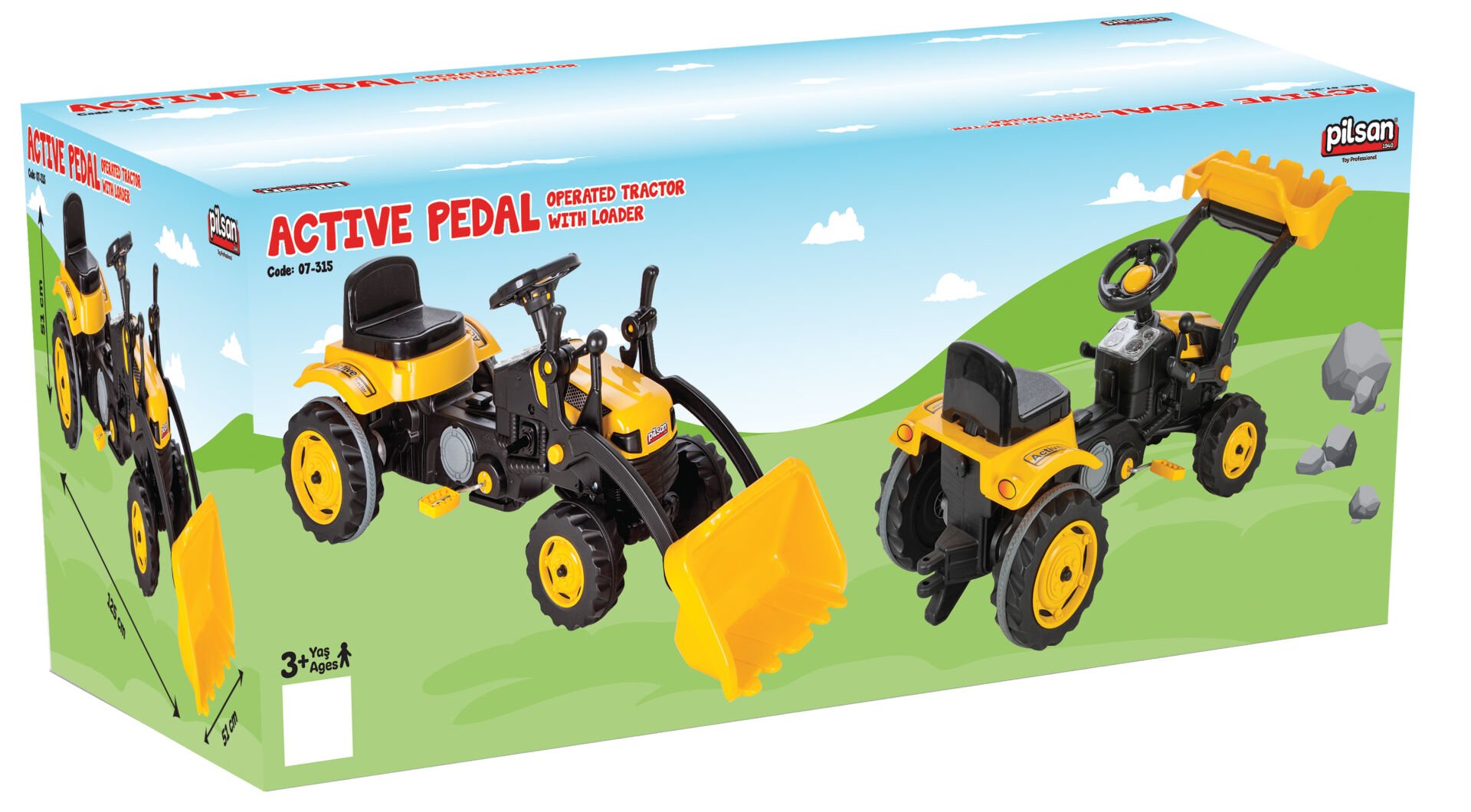 ACTİVE KEPÇELİ TRAKTÖR  PİLSAN