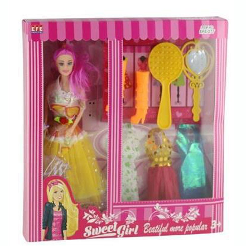 SWEET GİRL AKSESUARLI BEBEK KL.52