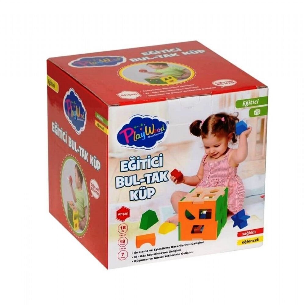 KUTUDA AHŞAP EĞİTİCİ BULTAK KÜP KL.18