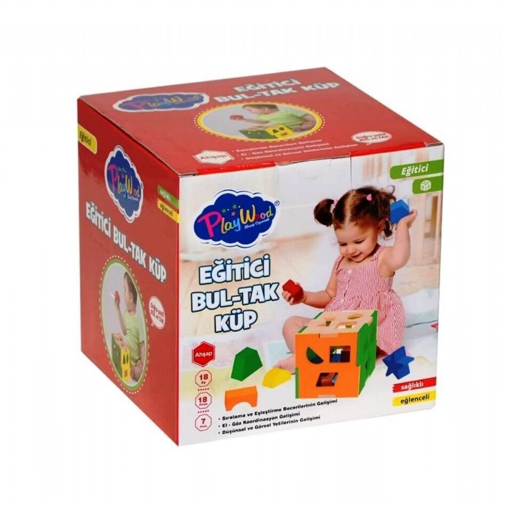KUTUDA AHŞAP EĞİTİCİ BULTAK KÜP KL.18
