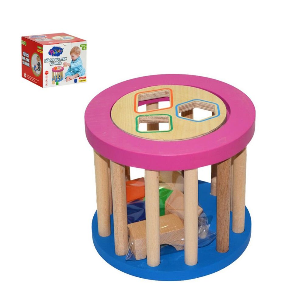 AHŞAP EĞİTİCİ SİLİNDİR BULTAK KL.18