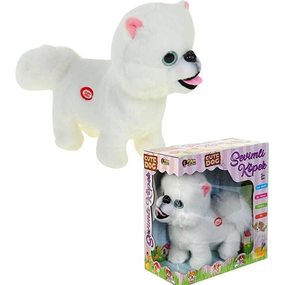 SEVİMLİ KÖPEK SES TEKRARLI PİLLİ KL.12