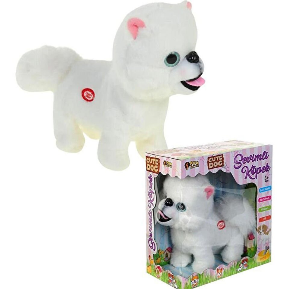 SEVİMLİ KÖPEK SES TEKRARLI PİLLİ KL.12