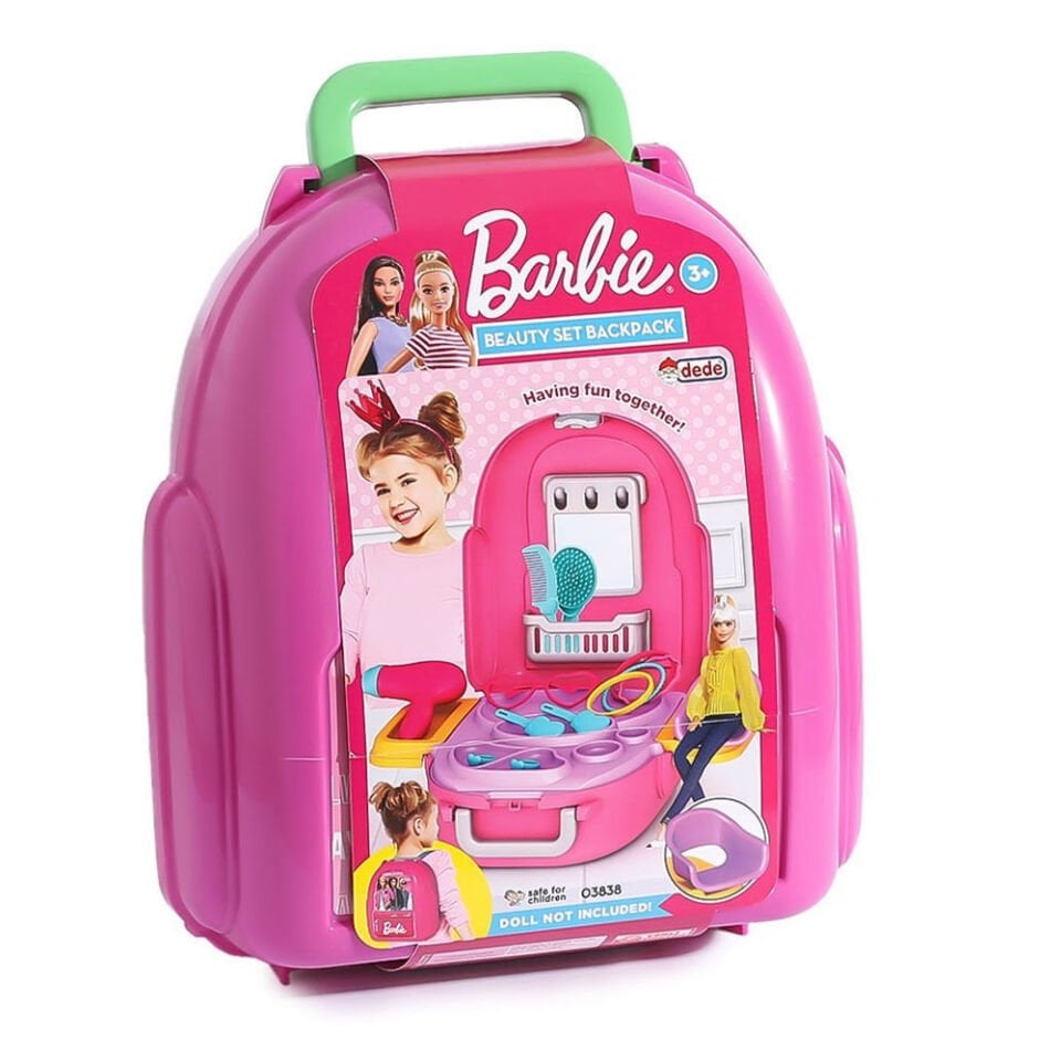 BARBİE GÜZELLİK SET SIRT ÇANTASI KL:12