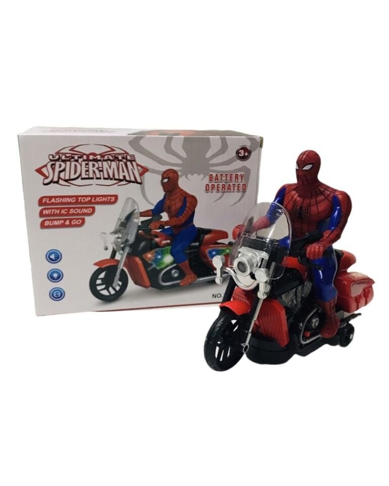 KUTUDA SPİDERMAN MOTOR PİLLİ IŞIKLI  KL.72