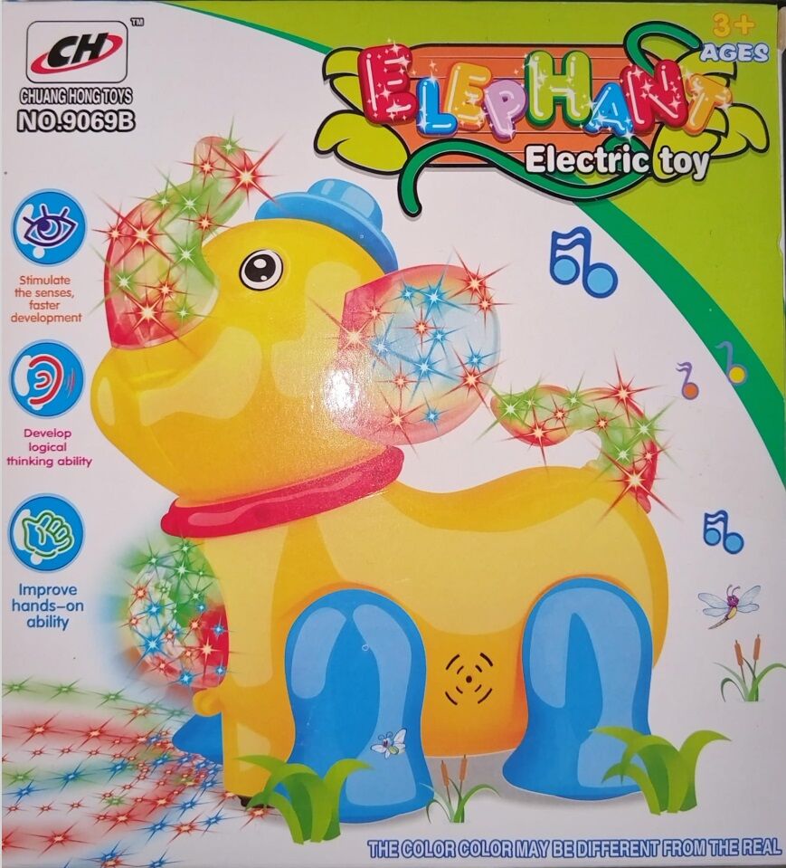 KUTUDA PİLLİ IŞIKLI FİL KL.40