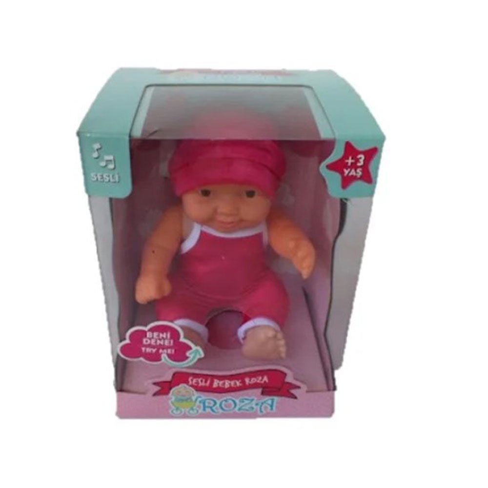 KUTUDA SEVİMLİ SESLİ BEBEK ROZA KL.60
