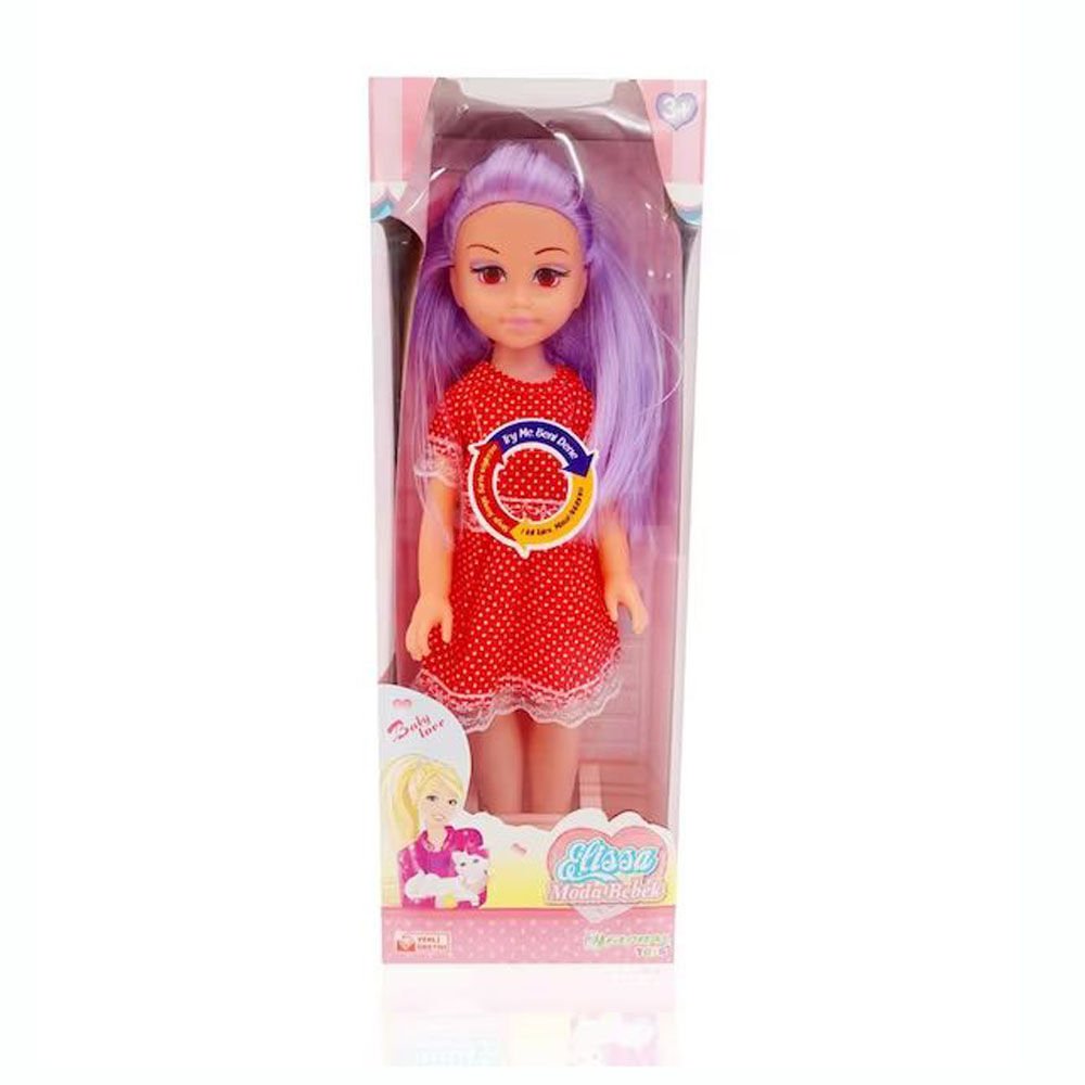 35 CM ELİSSA COLLECTİON MODA BEBEK KL.48
