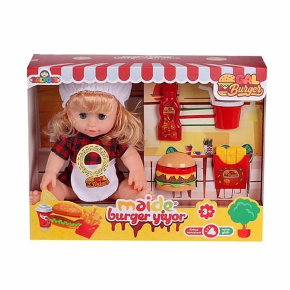 MAİDE BEBEK BURGER YİYOR KL.16