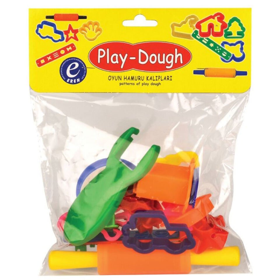 POŞETLİ KÜÇÜK ŞEKİL OYUN HAMURU KALIPLARI KL.36