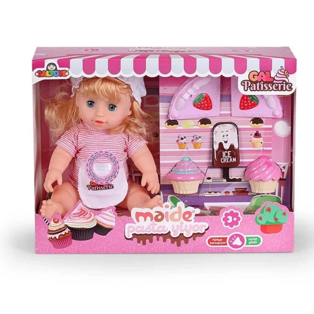 MAİDE BEBEK PASTA YİYOR KL.16