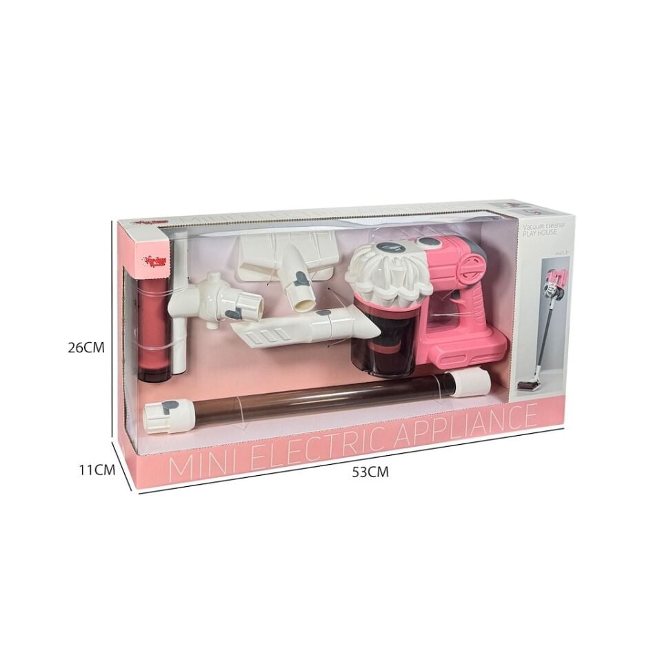 DİKEY ELEKTRİK SÜPÜRGESİ PEMBE KL.8