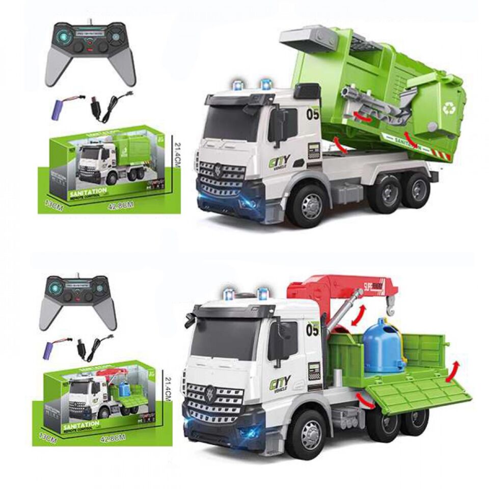 SANİTATİON ÇÖP KAMYONU ŞARJLI KUMANDALI KL.6