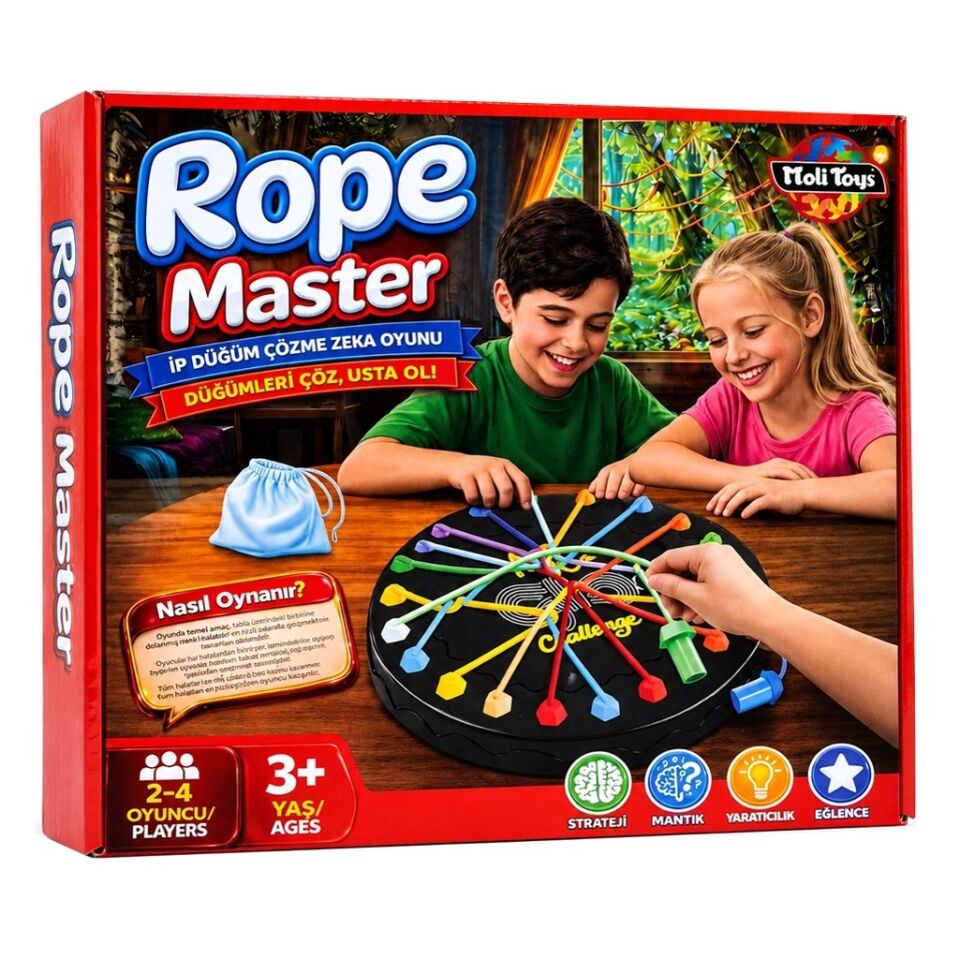 MOLİ ROPE MASTER DÜĞÜM ÇÖZME OYUNU KL.32