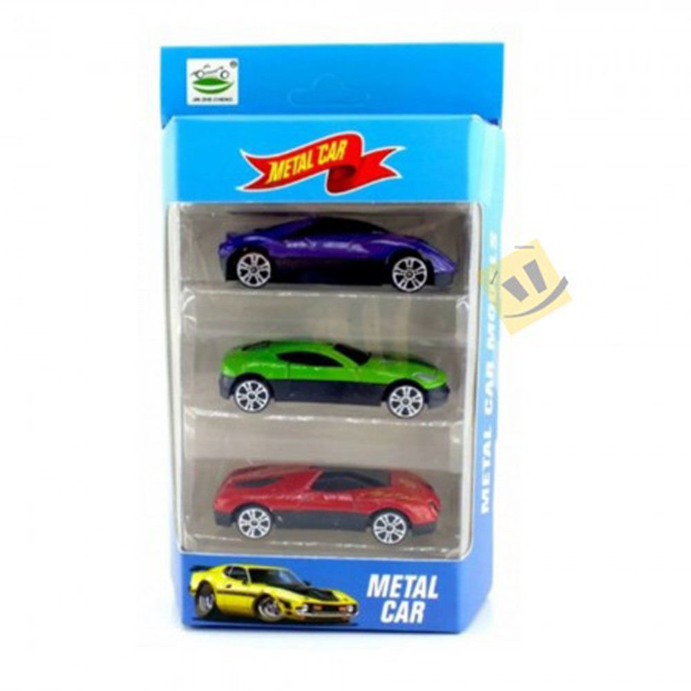 KUTUDA 3 LÜ METAL MODEL ARABA KL.48