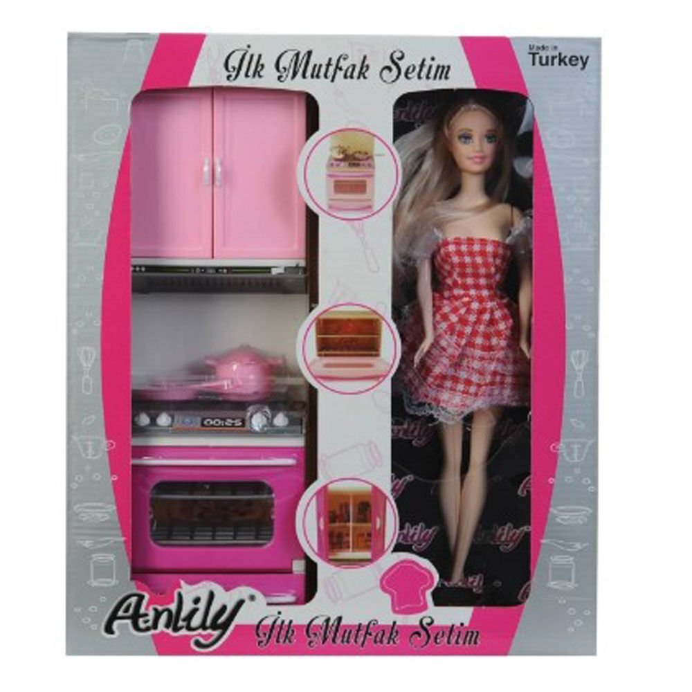 ANLİLY BEBEKLİ TEKLİ MUTFAK SETİ