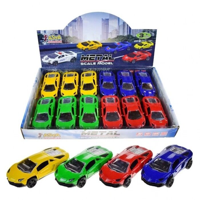 KT.DISPLAY METAL 1/30 SPOR ARABA PK:12 KL.120