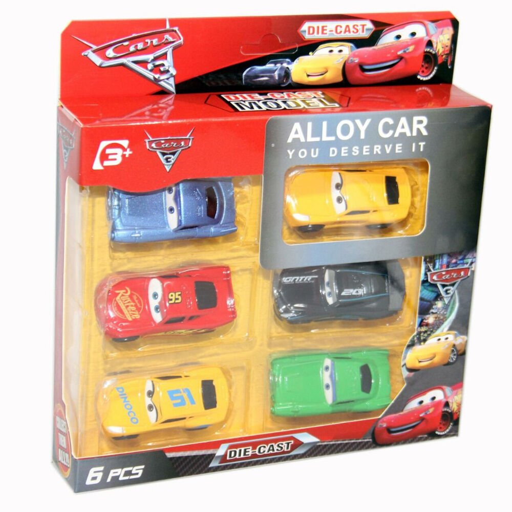 KUTULU 6 LI MQUEEN METAL ARABA KL.60