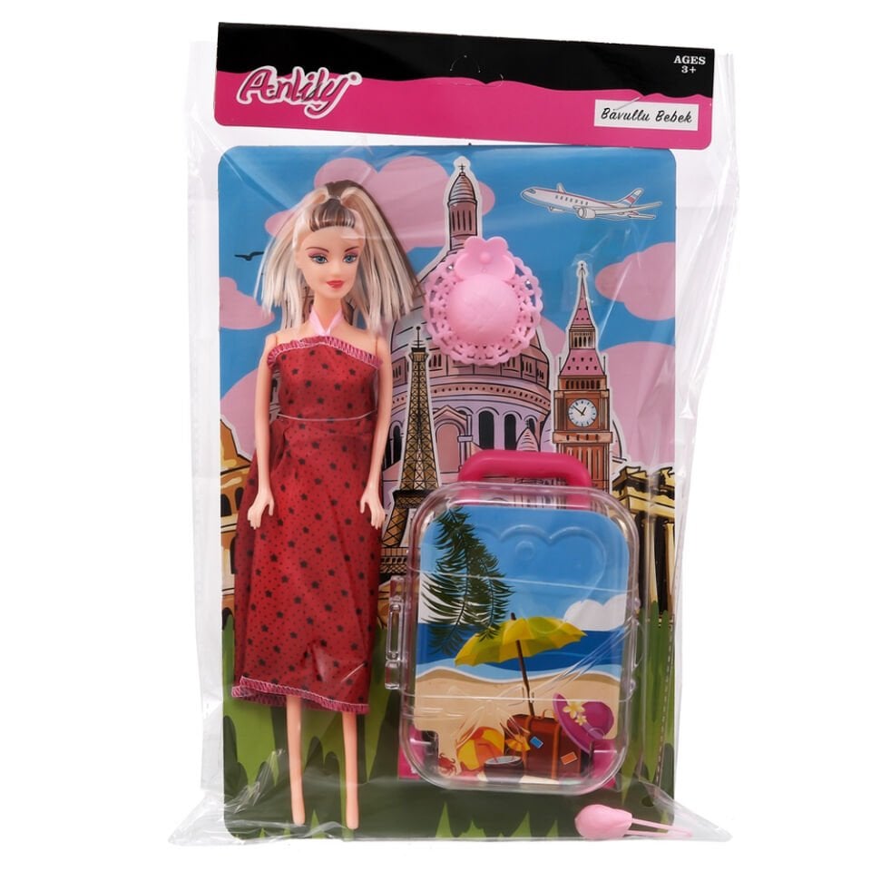 ANLİLY POŞETTE BAVULLU BEBEK (02296) KL:72