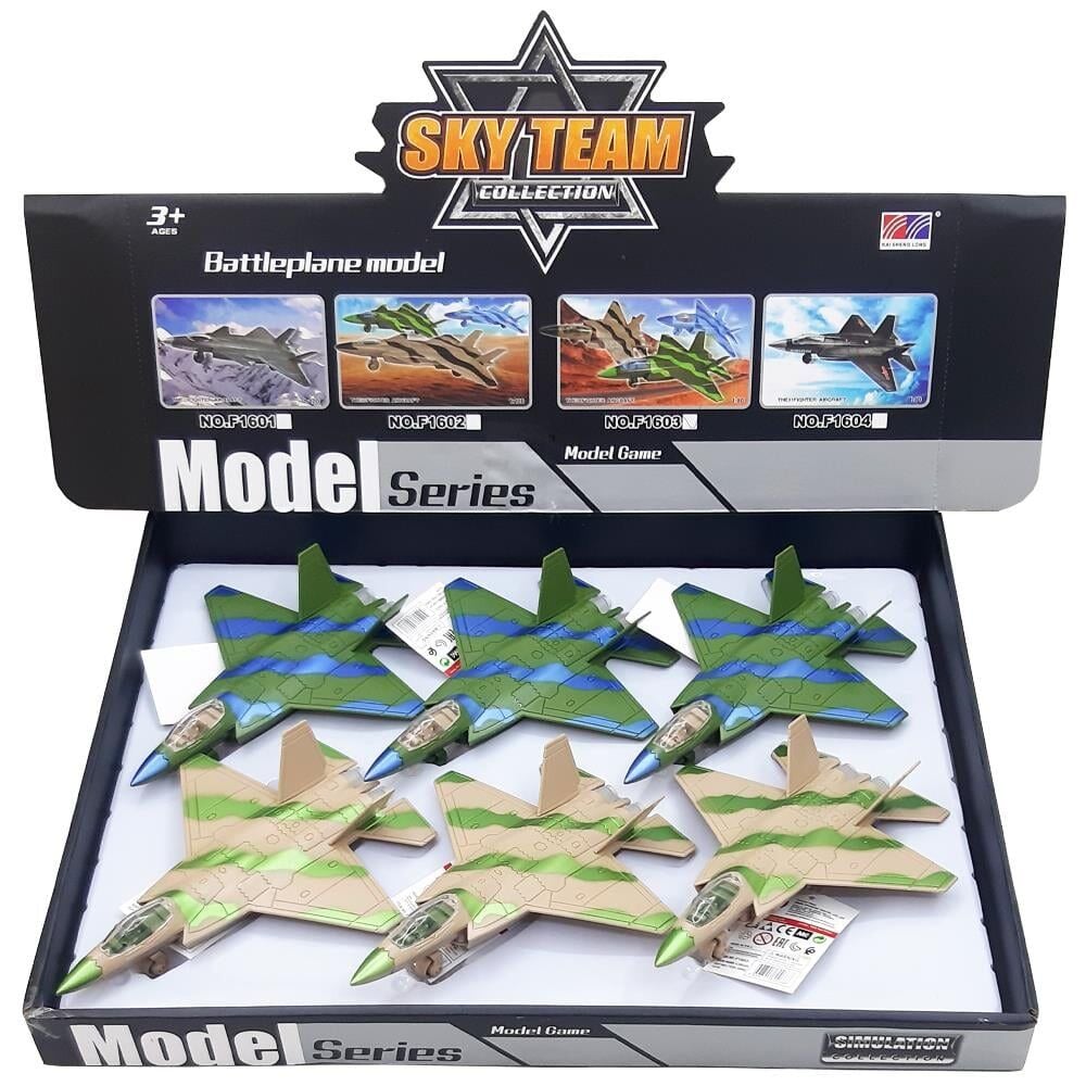 DİSPLAYDE SÜRTMELİ SAVAŞ UÇAĞI PK:6 KL.120