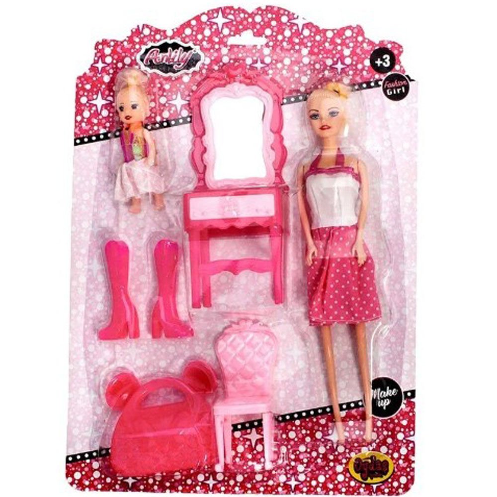 ANLLY BEBEKLİ KARTELA MAKYAJ MASALI SET02422 KL.60