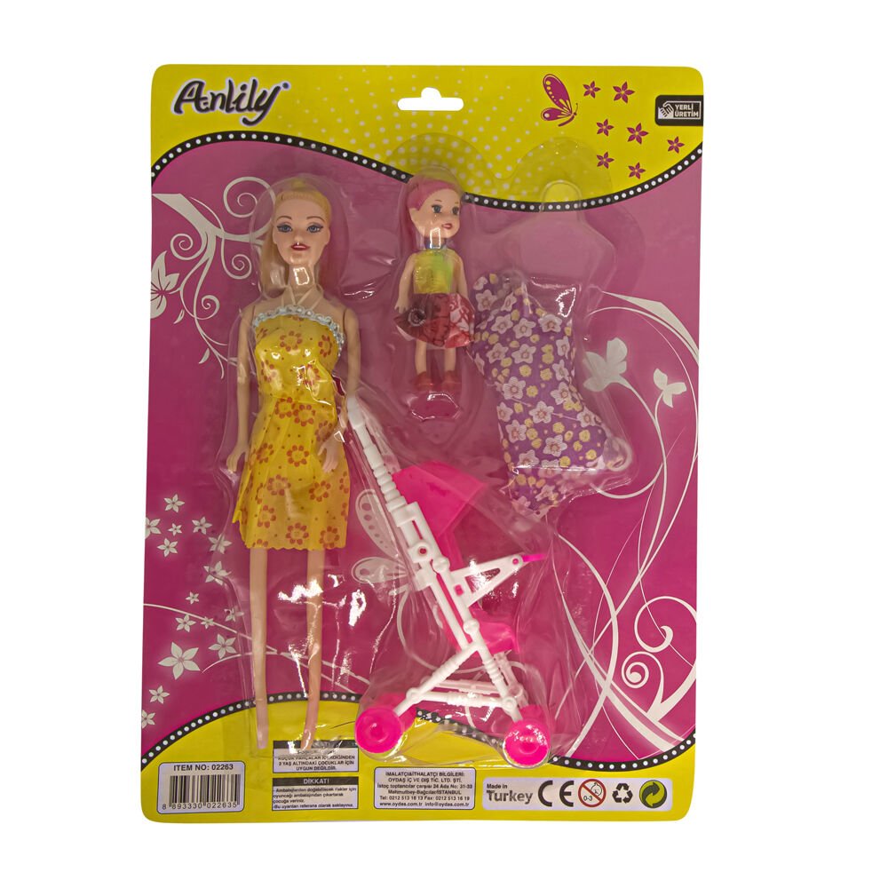 KARTELA PUSETLİ BEBEK (OYDAŞ) 02263  KL:60