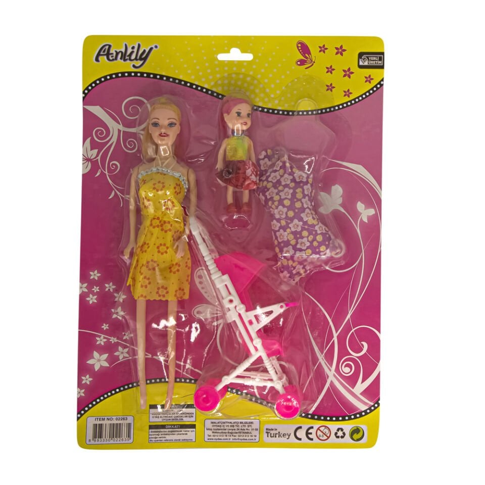 KARTELA PUSETLİ BEBEK (OYDAŞ) 02263  KL:60