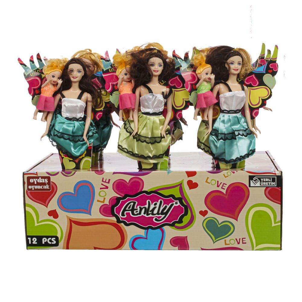 ANLİLY 12'Lİ STAND KÜLAH YAVRULU BEBEK