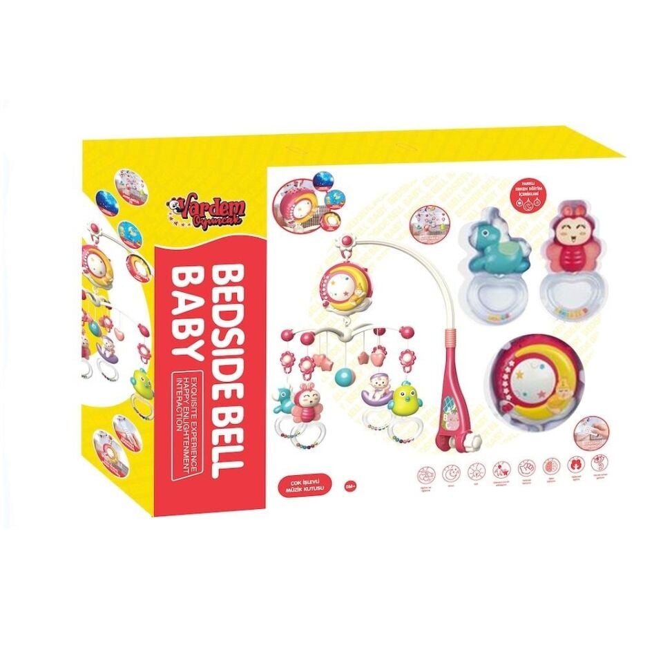 IŞIKLI MÜZİKLİ BEBEK DÖNENCESİ KUMANDALI KL.6