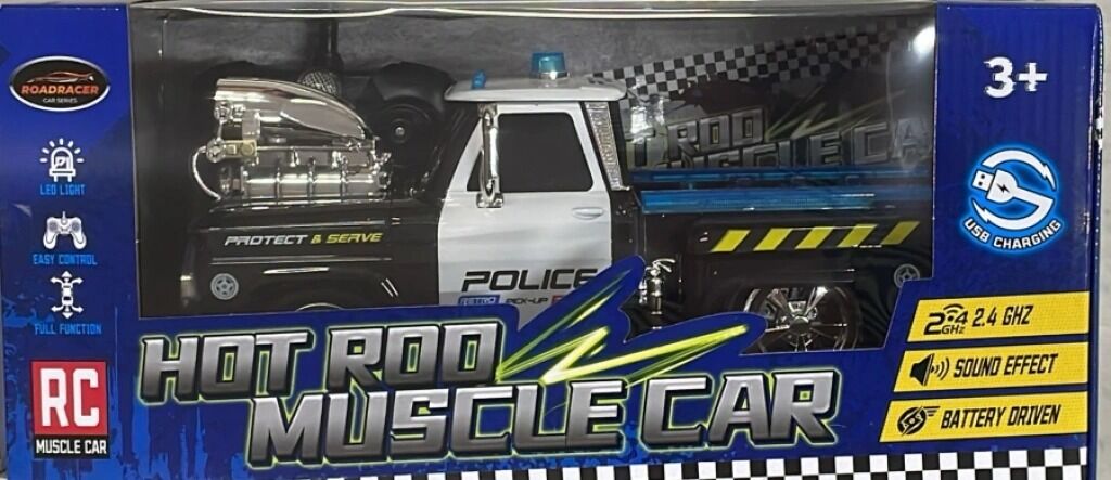 POLİCE PİCK-UP ŞARJLI KUMANDALI ARABA KL.6